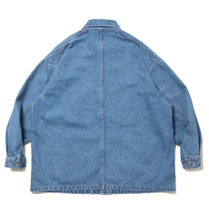 画像2: COOTIE PRODUCTIONS/Denim Coverall（Indigo Hard Wash）［デニムカバーオール-24春夏］