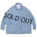 COOTIE PRODUCTIONS/Denim Coverall（Indigo Hard Wash）［デニムカバーオール-24春夏］