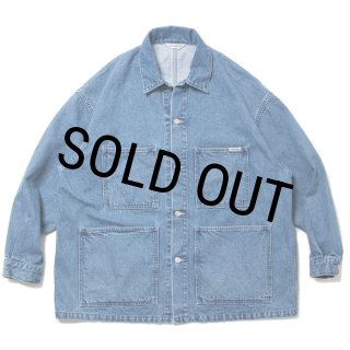 COOTIE PRODUCTIONS/Denim Coverall（Indigo Hard Wash）［デニム
