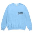 画像2: WACKO MARIA/NECKFACE / SWEAT SHIRT（BLUE）［クルーネックスウェット-24春夏］ (2)