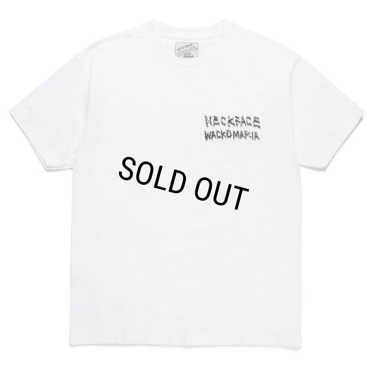 画像2: WACKO MARIA/NECKFACE / T-SHIRT（WHITE）［プリントT-24春夏］ (2)