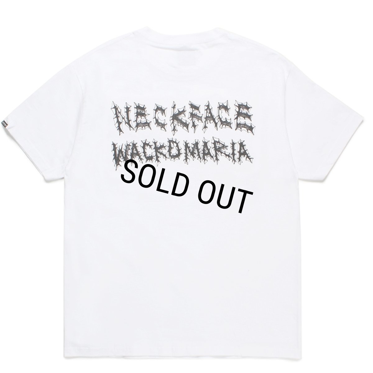 画像1: WACKO MARIA/NECKFACE / T-SHIRT（WHITE）［プリントT-24春夏］ (1)