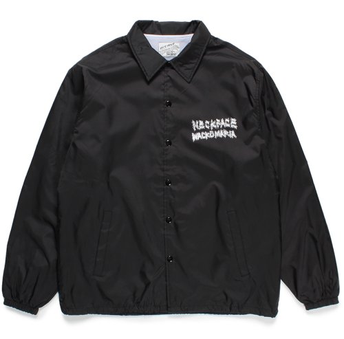 他の写真1: WACKO MARIA/NECKFACE / COACH JACKET（BLACK）［コーチJKT-24春夏］