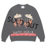 WACKO MARIA/NECKFACE / SWEAT SHIRT（BLACK）［クルーネックスウェット-24春夏］