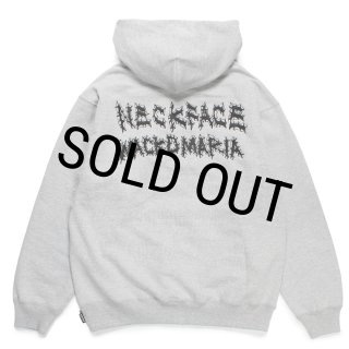 希少 WACKO MARIA × NECK FACE プルオーバーパーカー L NECK FACE / HEAVY WEIGHT HOODED SWEAT SHIRT【BLACK】｜WACKO MARIA