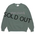 WACKO MARIA/NECKFACE / SWEAT SHIRT（GREEN）［クルーネックスウェット-24春夏］