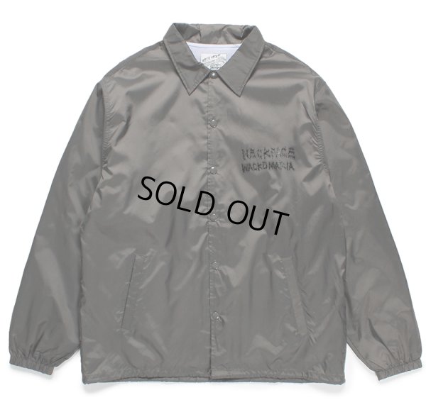 画像2: WACKO MARIA/NECKFACE / COACH JACKET（GRAY）［コーチJKT-24春夏］