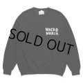 WACKO MARIA/NECKFACE / SWEAT SHIRT（BLACK）［クルーネックスウェット-24春夏］