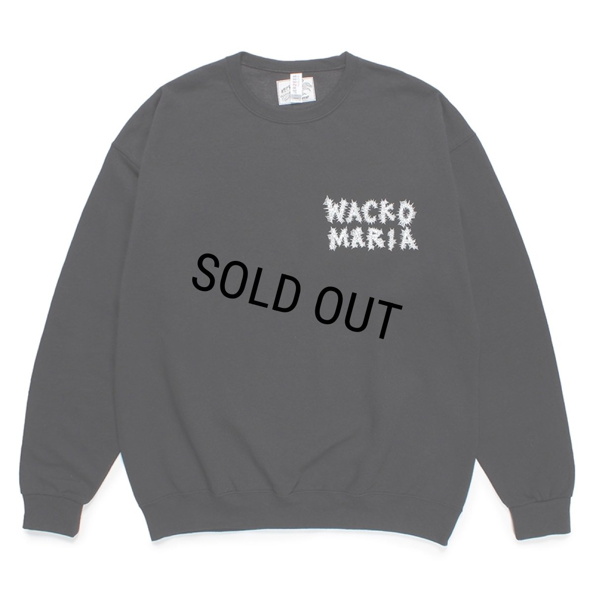 画像1: WACKO MARIA/NECKFACE / SWEAT SHIRT（BLACK）［クルーネックスウェット-24春夏］ (1)