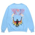 画像1: WACKO MARIA/NECKFACE / SWEAT SHIRT（BLUE）［クルーネックスウェット-24春夏］ (1)