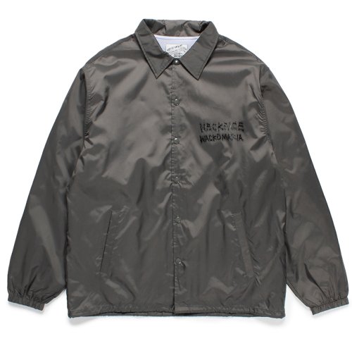 他の写真1: WACKO MARIA/NECKFACE / COACH JACKET（GRAY）［コーチJKT-24春夏］