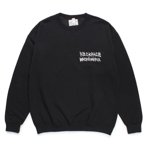 他の写真1: WACKO MARIA/NECKFACE / SWEAT SHIRT（BLACK）［クルーネックスウェット-24春夏］