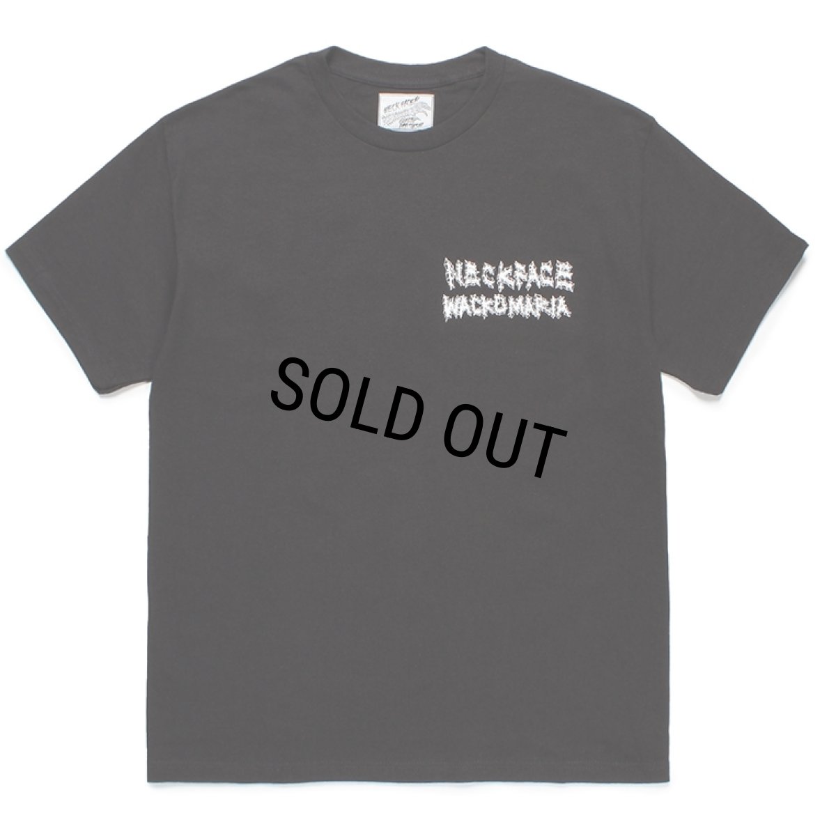 画像2: WACKO MARIA/NECKFACE / T-SHIRT（BLACK）［プリントT-24春夏］ (2)