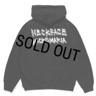 NECKFACE WACKOMARIA パーカー ブラック WACKO MARIA/NECKFACE / HEAVY WEIGHT HOODED SWEAT SHIRT（BLACK