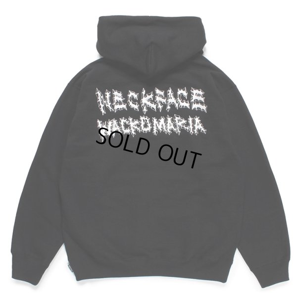 画像1: WACKO MARIA/NECKFACE / HEAVY WEIGHT HOODED SWEAT SHIRT（BLACK）［プルオーバーパーカー-24春夏］