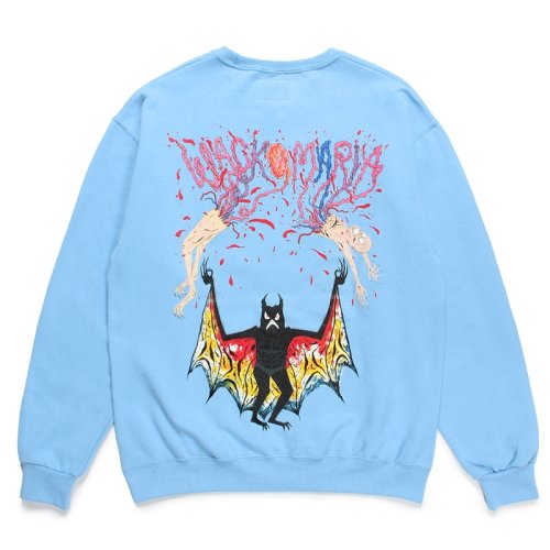 他の写真2: WACKO MARIA/NECKFACE / SWEAT SHIRT（BLUE）［クルーネックスウェット-24春夏］