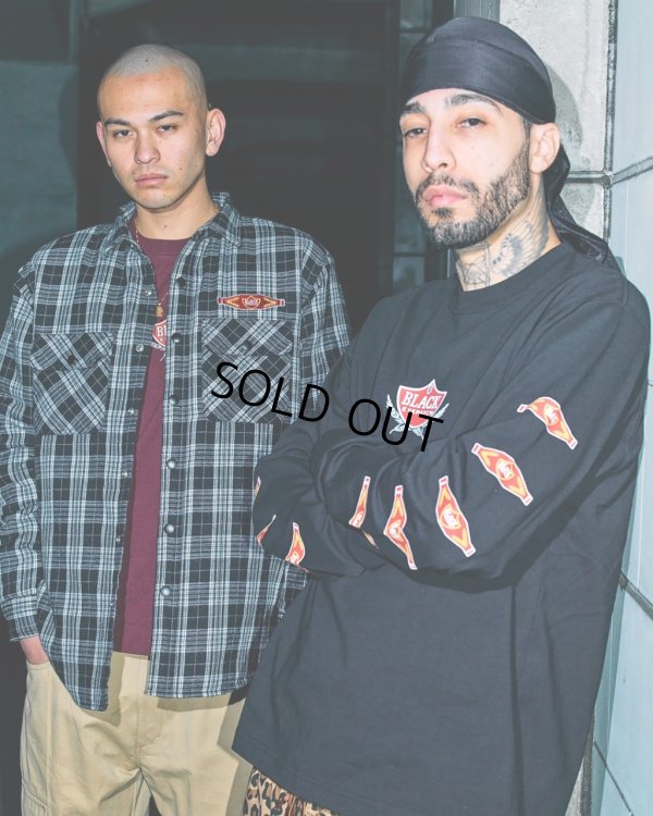 画像3: BlackEyePatch/SWEET CIGAR LABEL L/S TEE（BLACK）