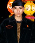 画像3: BlackEyePatch/CHINATOWN STORE VELOUR WORK JACKET（BLACK） (3)