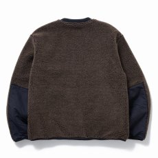 画像2: 【40%OFF】RATS/CREW NECK FLEECE（BROWN）［クルーネックフリース-23秋冬］ (2)