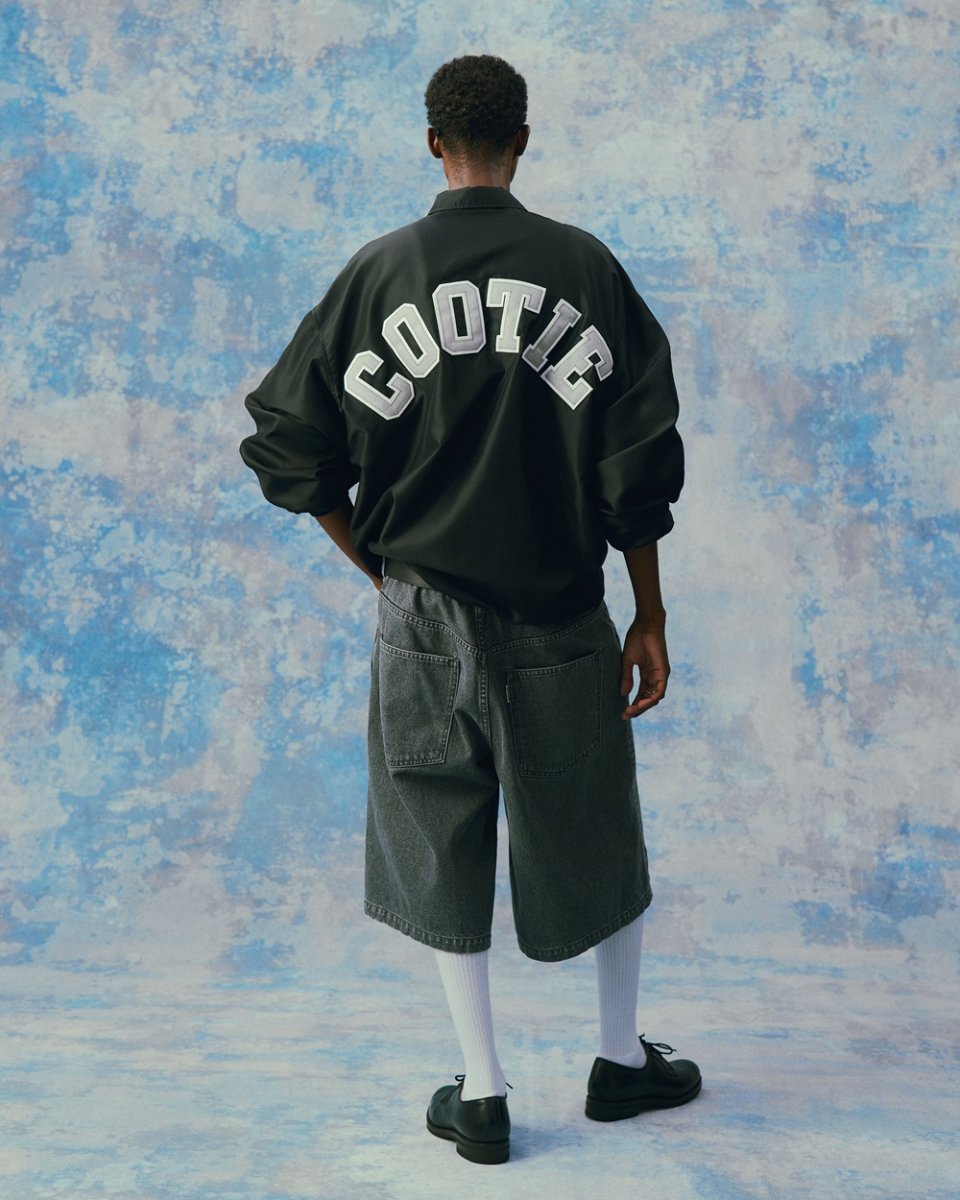 画像8: COOTIE PRODUCTIONS/Nylon Coach Jacket（Black）［ナイロンコーチJKT-24春夏］ (8)