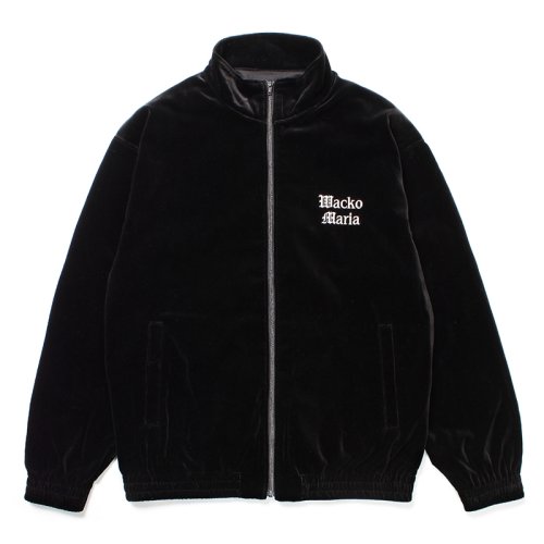 他の写真1: WACKO MARIA/VELVET TRACK JACKET（BLACK）［ベルベットトラックJKT-24春夏］