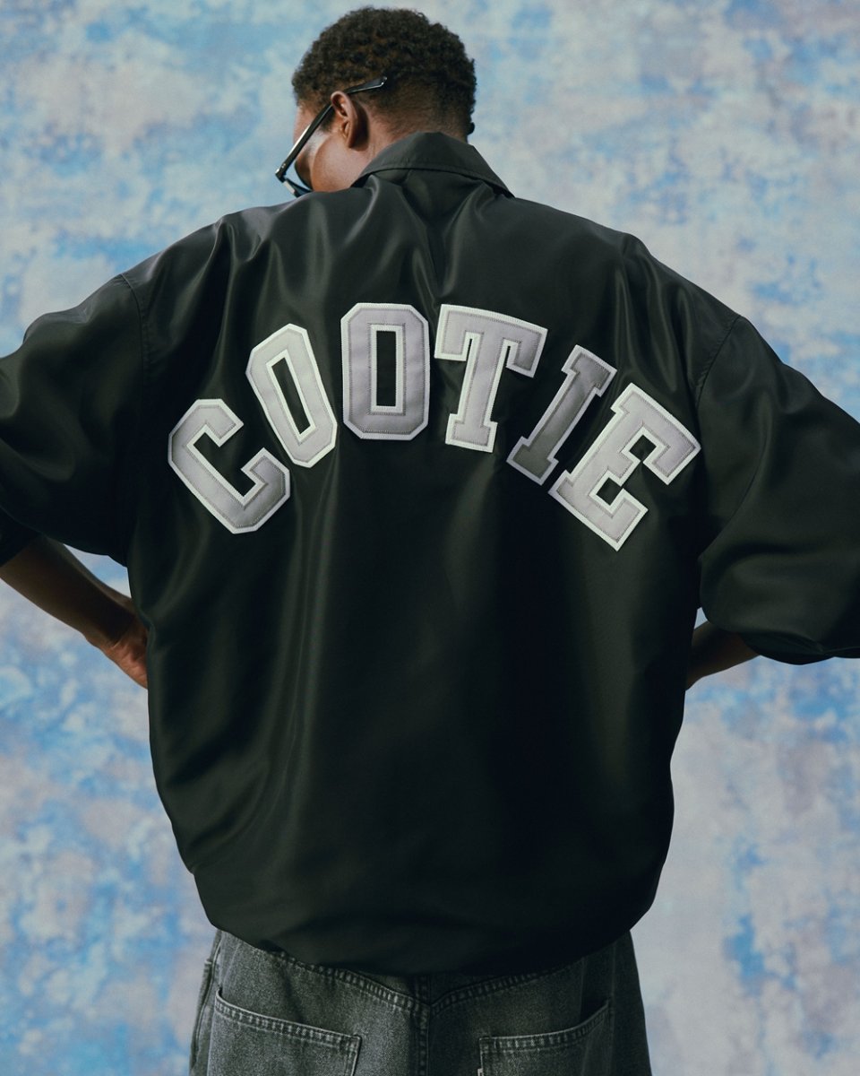 画像9: COOTIE PRODUCTIONS/Nylon Coach Jacket（Black）［ナイロンコーチJKT-24春夏］ (9)