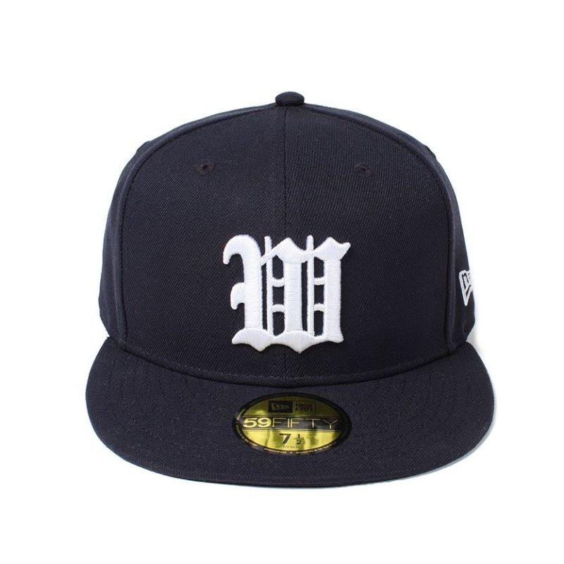 画像1: WACKO MARIA/NEW ERA / 59 FIFTY（NAVY）［B.Bキャップ-23秋冬］