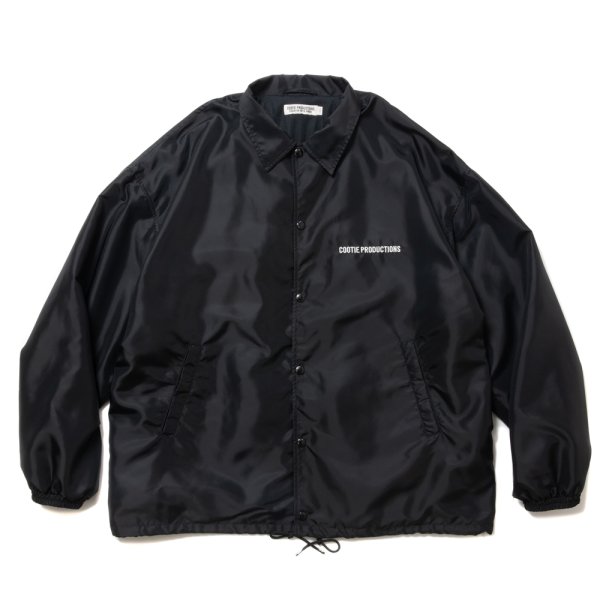 画像2: COOTIE PRODUCTIONS/Nylon Coach Jacket（Black）［ナイロンコーチJKT-24春夏］