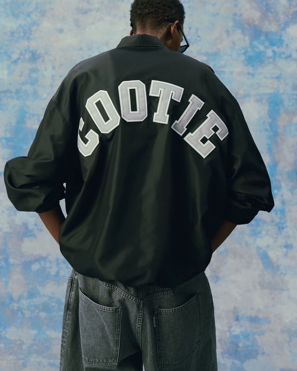 画像10: COOTIE PRODUCTIONS/Nylon Coach Jacket（Black）［ナイロンコーチJKT-24春夏］ (10)