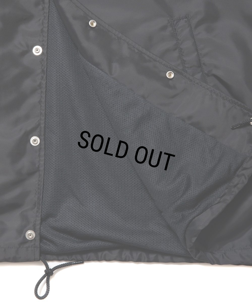 画像3: COOTIE PRODUCTIONS/Nylon Coach Jacket（Black）［ナイロンコーチJKT-24春夏］ (3)