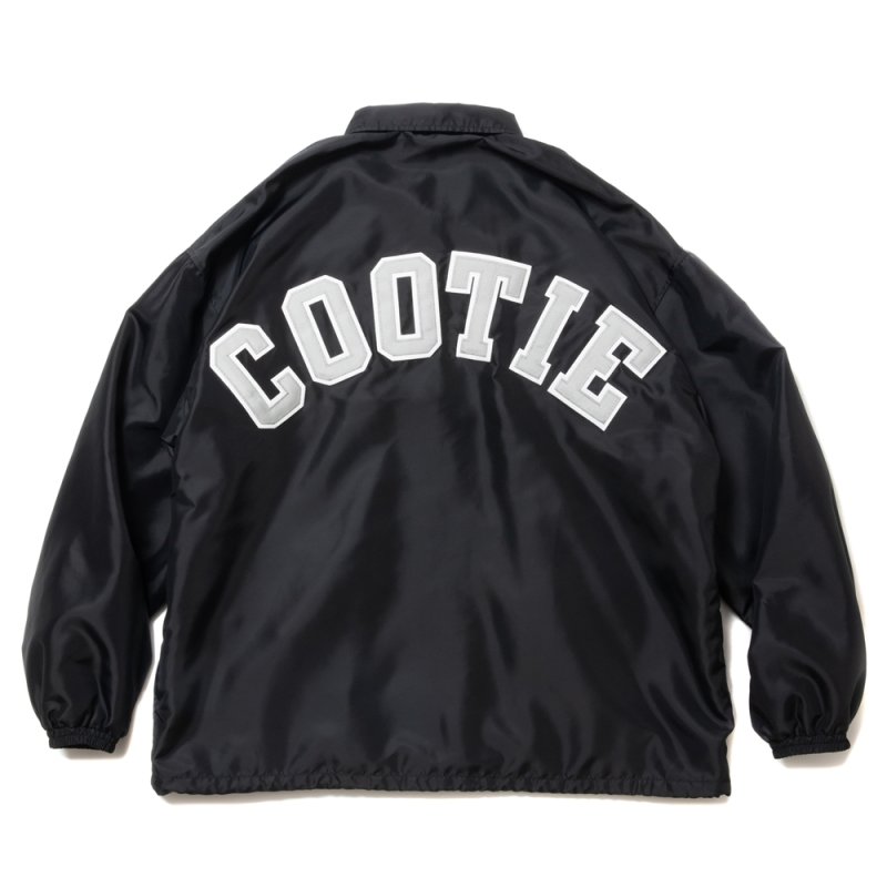 画像2: COOTIE PRODUCTIONS/Nylon Coach Jacket（Black）［ナイロンコーチJKT-24春夏］