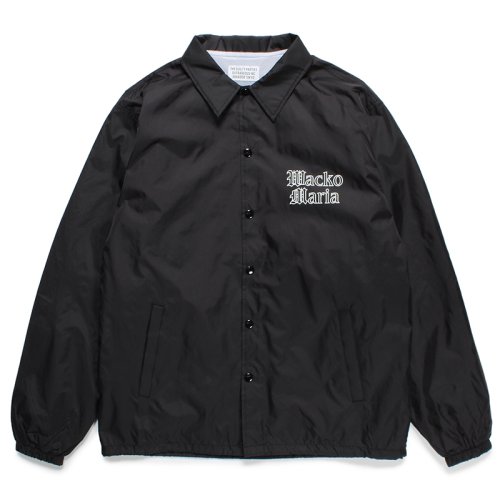 他の写真1: WACKO MARIA/COACH JACKET（BLACK）［コーチJKT-24春夏］