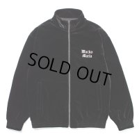 WACKO MARIA/VELVET TRACK JACKET（BLACK）［ベルベットトラックJKT-24春夏］