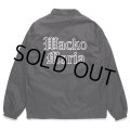 WACKO MARIA/COACH JACKET（BLACK）［コーチJKT-24春夏］