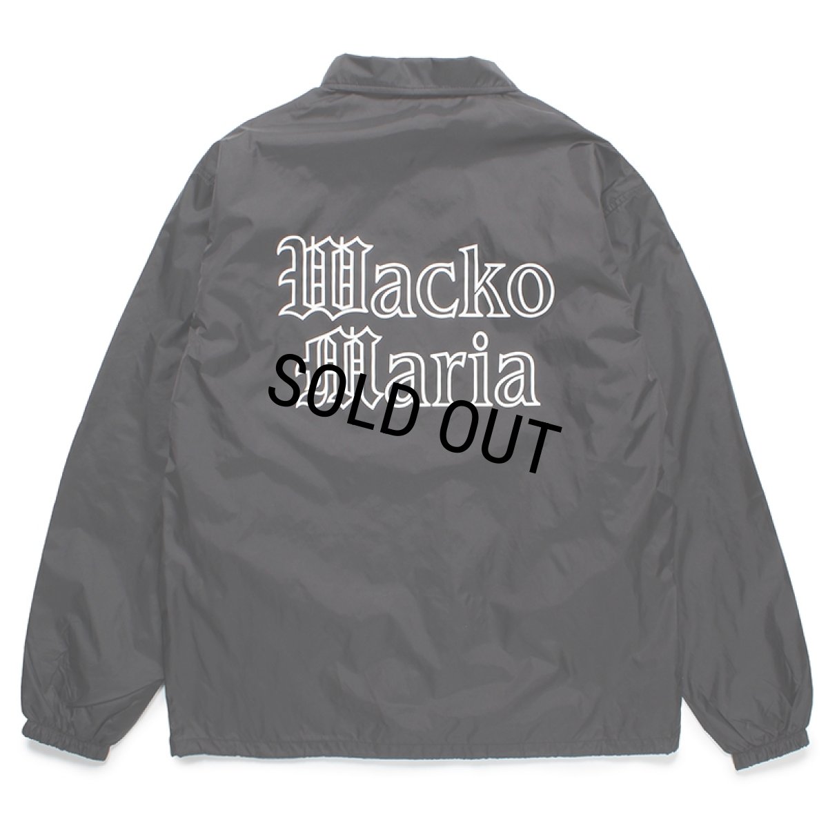 画像1: WACKO MARIA/COACH JACKET（BLACK）［コーチJKT-24春夏］ (1)