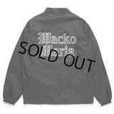 WACKO MARIA/COACH JACKET（BLACK）［コーチJKT-24春夏］