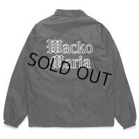 WACKO MARIA/COACH JACKET（BLACK）［コーチJKT-24春夏］