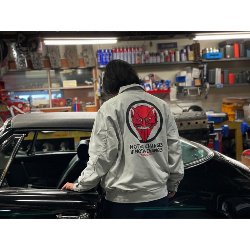 画像3: PORKCHOP/NOTHING DEVIL LOOSE JKT（GRAY）［ルーズJKT-24春夏］