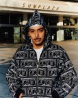 画像3: BlackEyePatch/DOLLAR BILL COVERED ZIP HOODIE（OLIVE） (3)