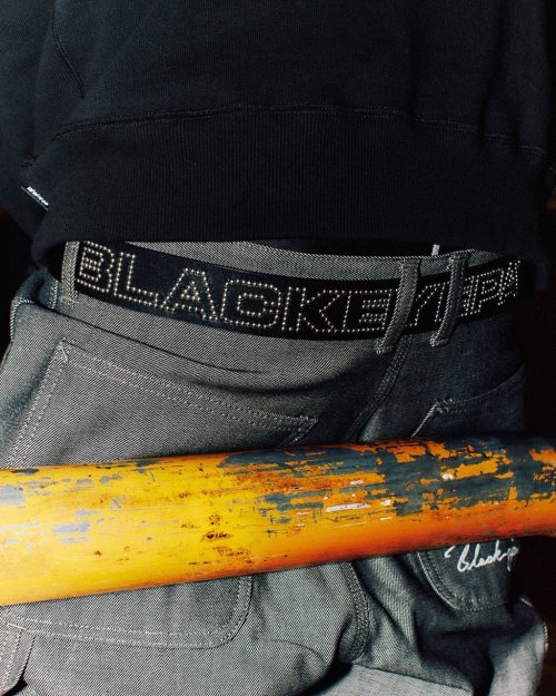 他の写真3: BlackEyePatch/STUDDED LEATHER BELT（BLACK）