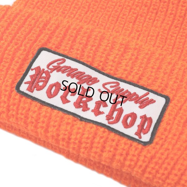 画像3: PORKCHOP/O.E. KNIT CAP（ORANGE）［ニットキャップ-24春夏］