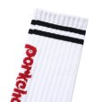 画像3: PORKCHOP/PORK SOX P-23 type-A（WHITE）［ソックス-24春夏］ (3)