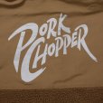 画像9: PORKCHOP/BOA FLEECE ZIP UP HOODIE（BROWN）［ボアフリースジップアップフーディー-24春夏］