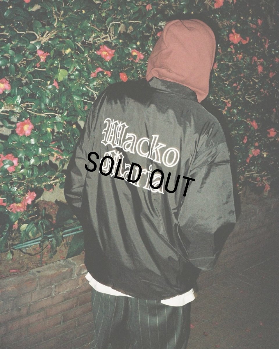 画像3: WACKO MARIA/COACH JACKET（BLACK）［コーチJKT-24春夏］ (3)