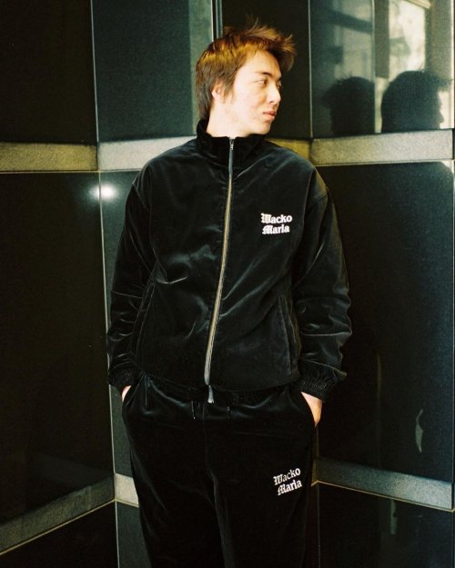 他の写真2: WACKO MARIA/VELVET TRACK JACKET（BLACK）［ベルベットトラックJKT-24春夏］