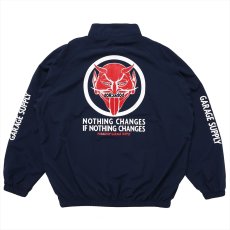 画像1: PORKCHOP/NOTHING DEVIL NYLON JKT（NAVY）［ナイロンJKT-24春夏］ (1)