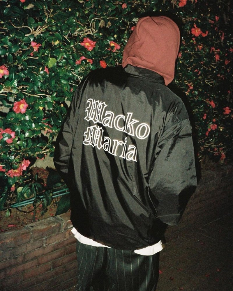 画像3: WACKO MARIA/COACH JACKET（BLACK）［コーチJKT-24春夏］