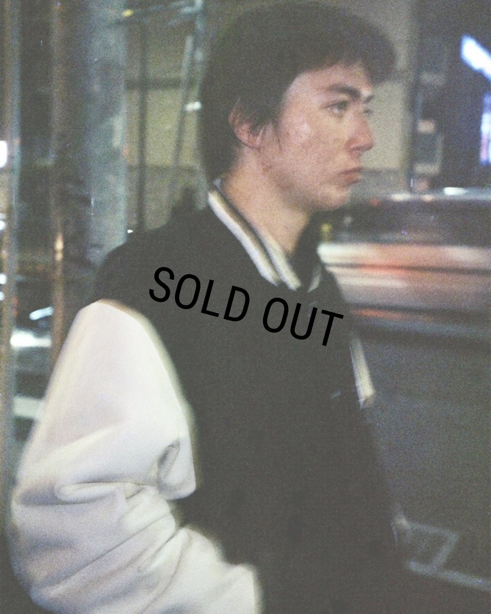 画像6: WACKO MARIA/LEATHER VARSITY JACKET（BLACK）［レザーヴァーシティJKT-24春夏］ (6)