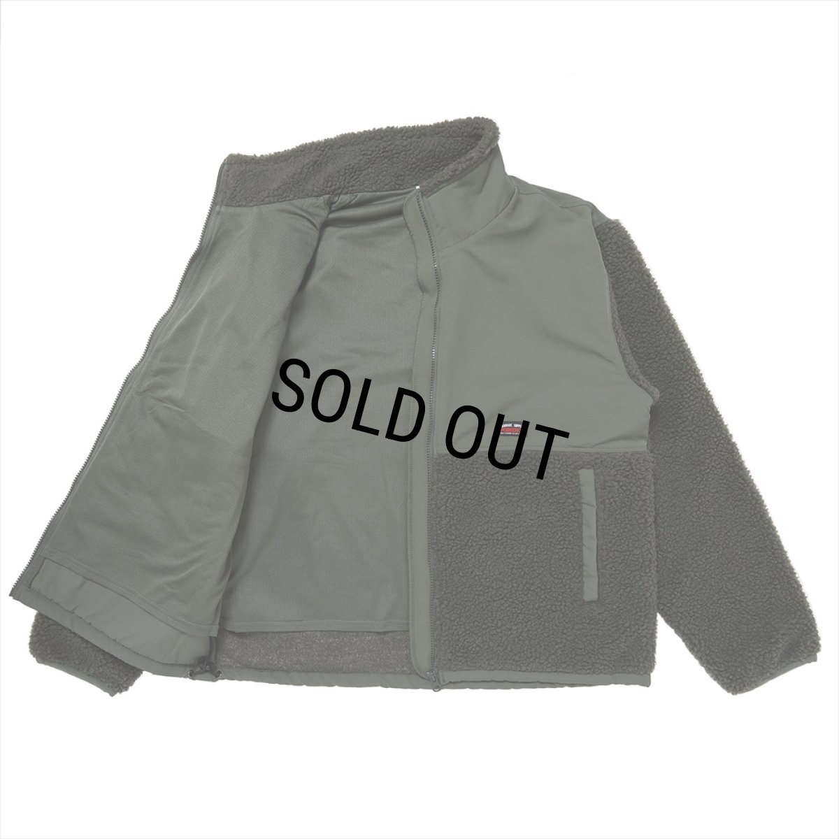 画像3: PORKCHOP/BOA FLEECE STAND JKT（FOREST GREEN）［ボアフリーススタンドJKT-24春夏］ (3)
