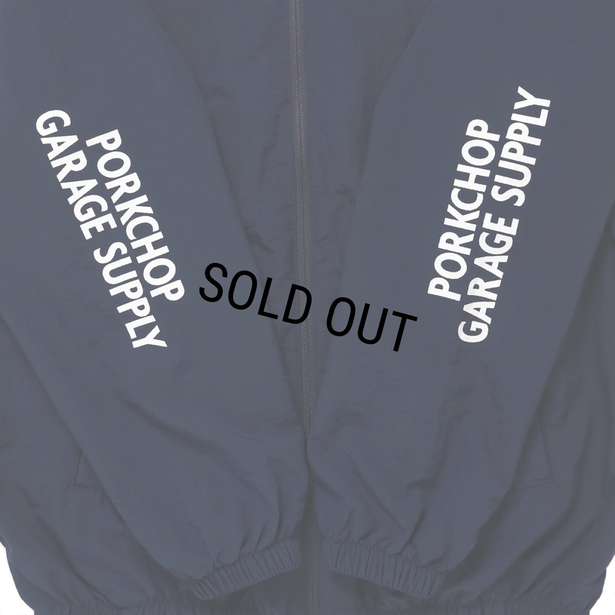 画像4: PORKCHOP/NOTHING DEVIL NYLON JKT（NAVY）［ナイロンJKT-24春夏］ (4)